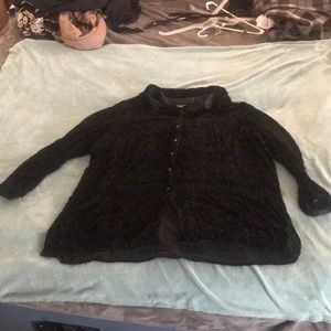 Black blouse long sleeve